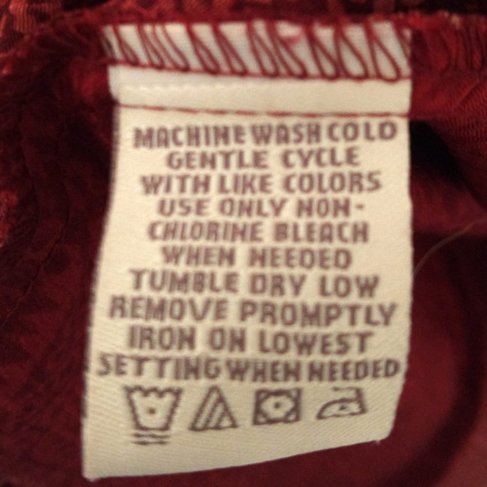 Burgundy dress - Picture 5 of 5